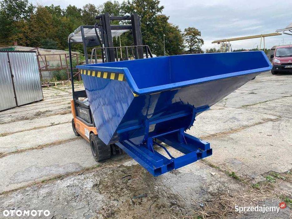 TK 2200L Koleba Samowyładowcza, Wszystkie Odpady Do Widlaka KONTENER - 4
