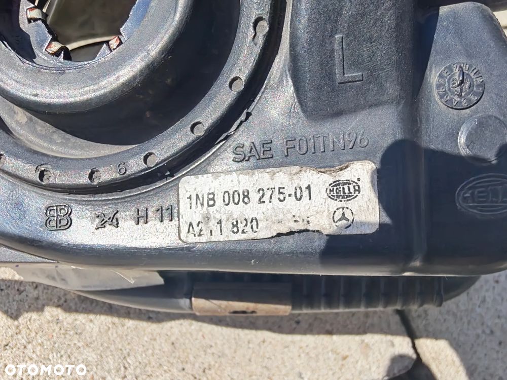 Halogen Mercedes W211E lewy przód - 3