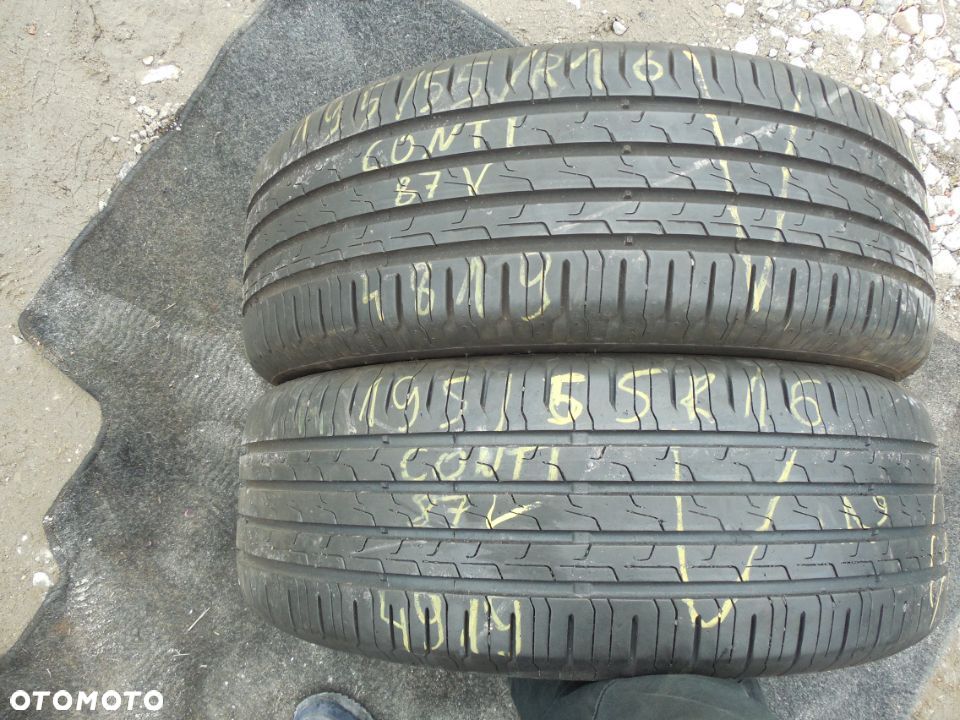 OPONY 195/55R16 CONTINENTAL CONTI ECO CONTACT 6 DOT 4919 7,4MM - 1