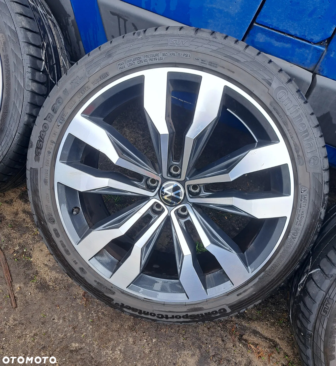 Felgi Aluminiowe Volkswagen Tiguan II 20 Cali 8.5Jx20H2 ET 38 5NA601025G - 5