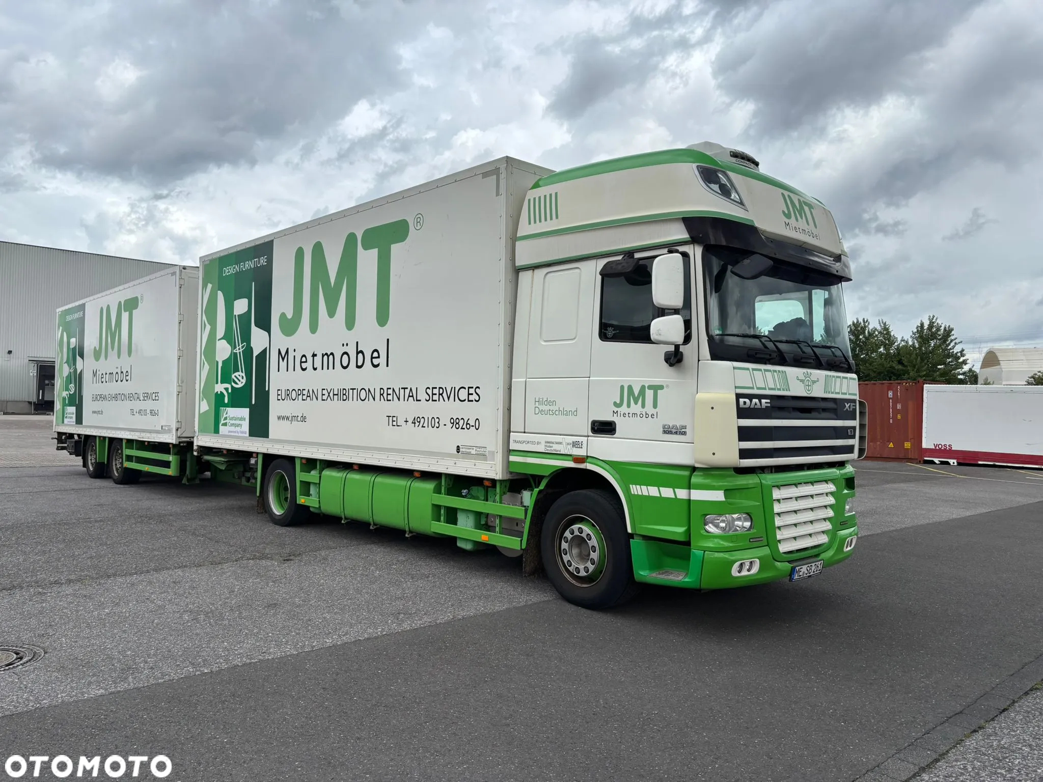 DAF XF105.410+Pacton // 2011r // 720 tys km - 2