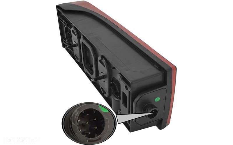 scania s r p g lampa zespolona tylna prawa led 2860827 / 2860828 - 4