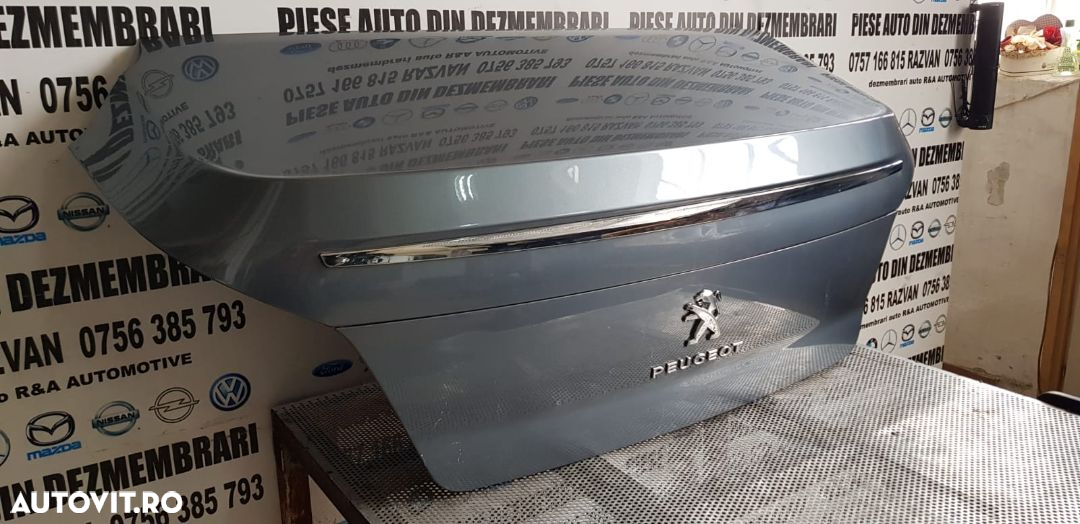 Capota Spate Portbagaj Haion Hayon Peugeot 508 An 2011-2018 Fara Defecte - 3