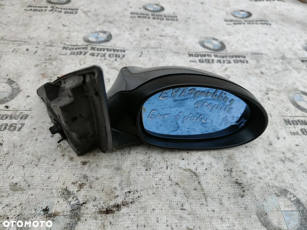 BMW E87 Lusterko prawe SparklingGraphite A22 Europa 5 pinów - 2