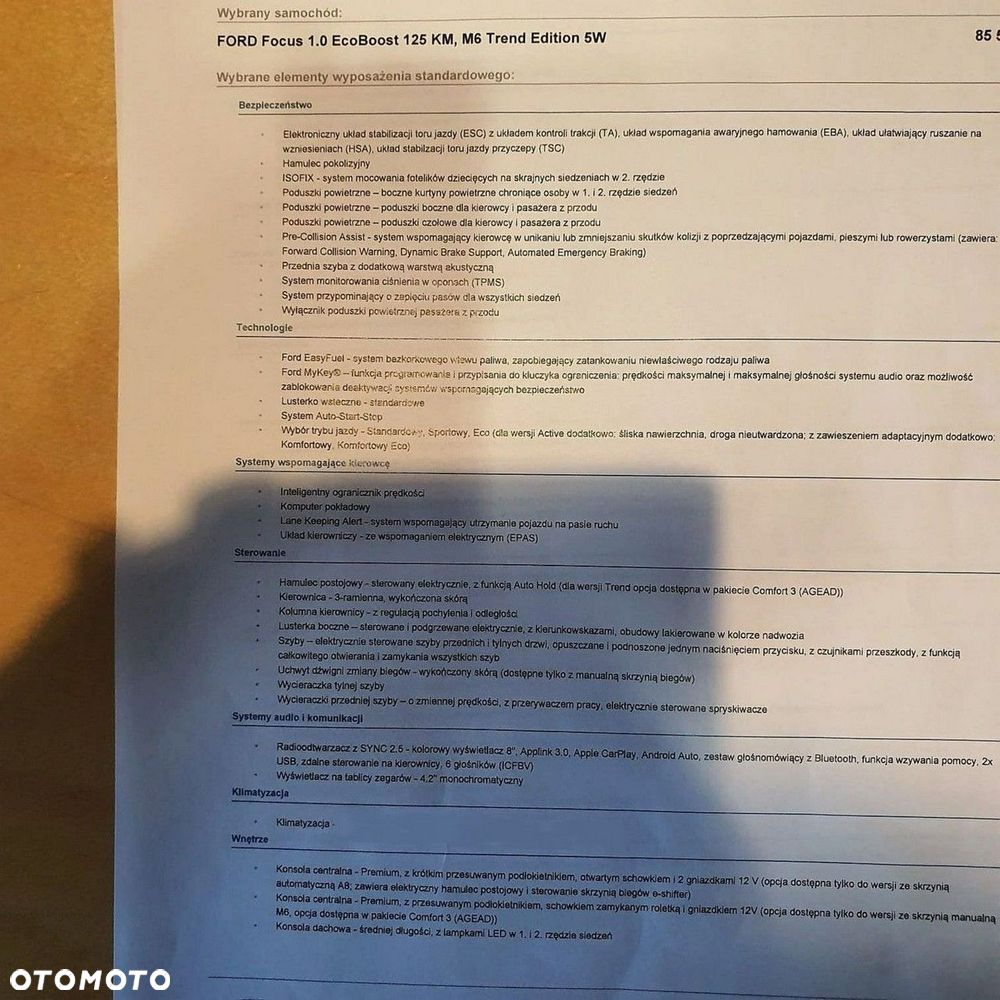 Ford Focus 1.0 EcoBoost Trend Edition - 30