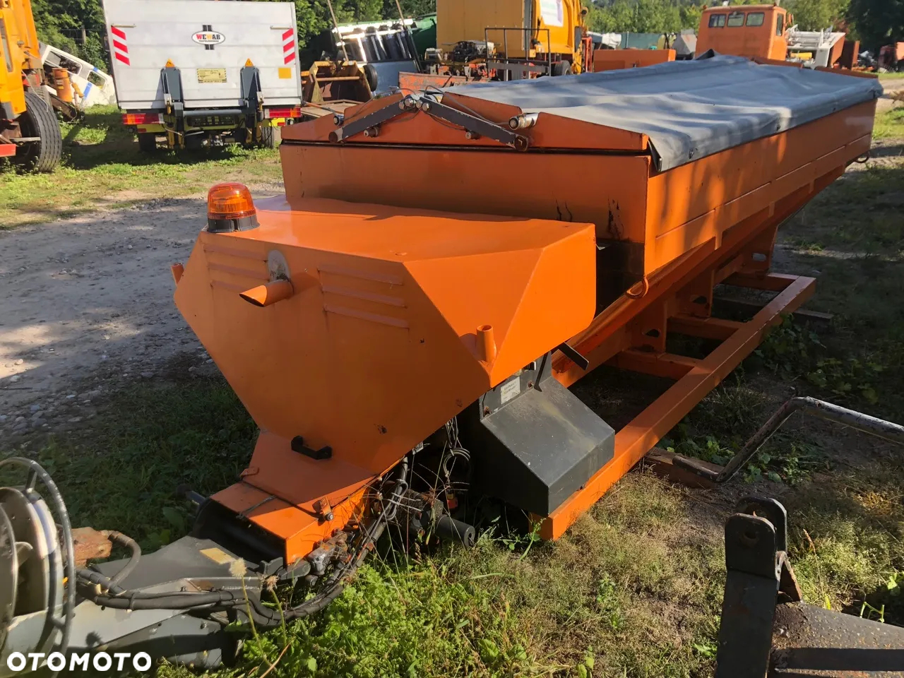 Piaskarka Solarka Rozrzutnik Posypywarka Epoke Igloo Schmidt Nido Stratos Multicar Dostawczy Bus Unimog - 2