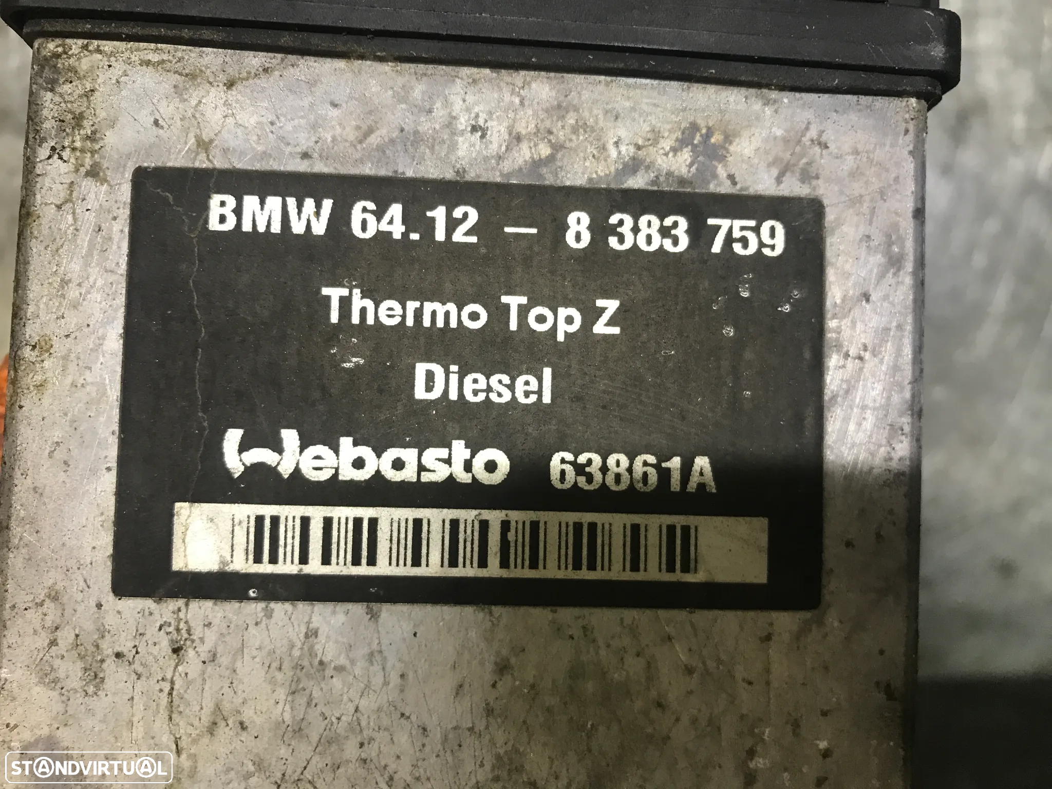 AQUECEDOR / SOFAGEM DE PARQUE BMW 320D E46 6412-8383759 - 7