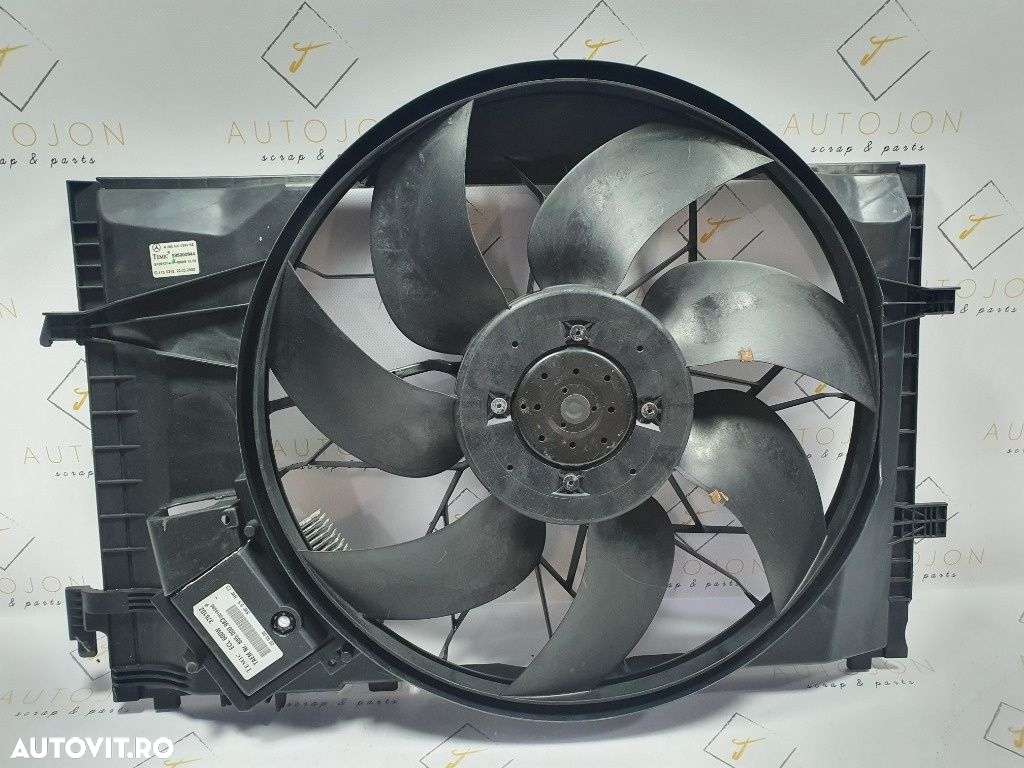 Electroventilator MERCEDES-BENZ C-CLASS II W203  2000 - 2007 2.2 C 200 CDI OM 611.962 A2035000293KZ - 6