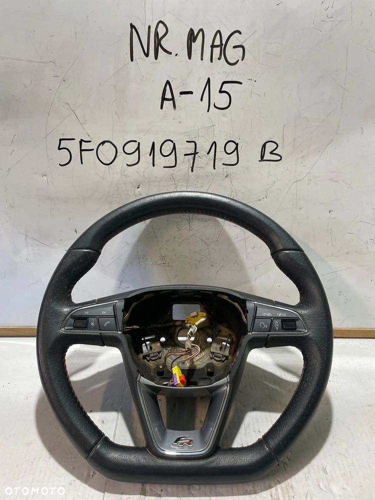 KIEROWNICA MULTIFUNKCYJNA SEAT LEON III FR 5F0919719B - 1