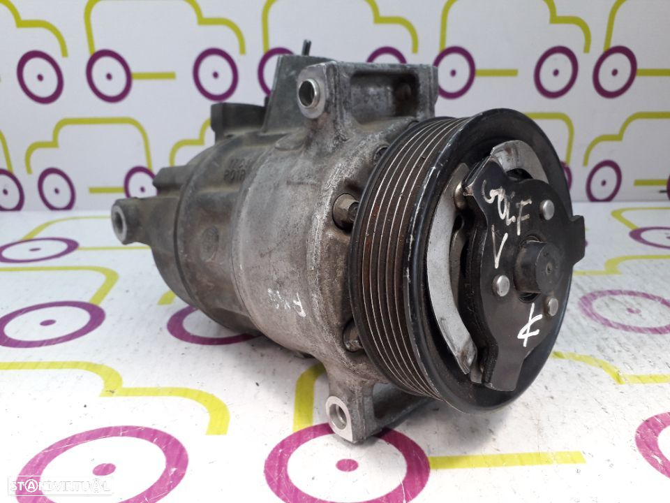 Compressor AC Volkswagen Golf V 1.6 TDi 105Cv de 2008 - Ref: 5N0820803 - NO60168 - 2