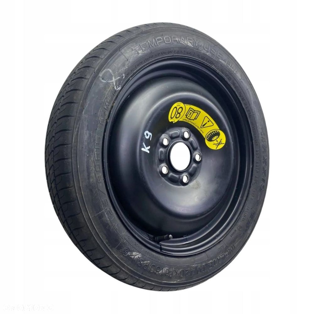 KOŁO DOJAZDOWE FORD FOCUS MK3 C-MAX II 125/80R16 5X108 AM51BA MAXXIS - 5
