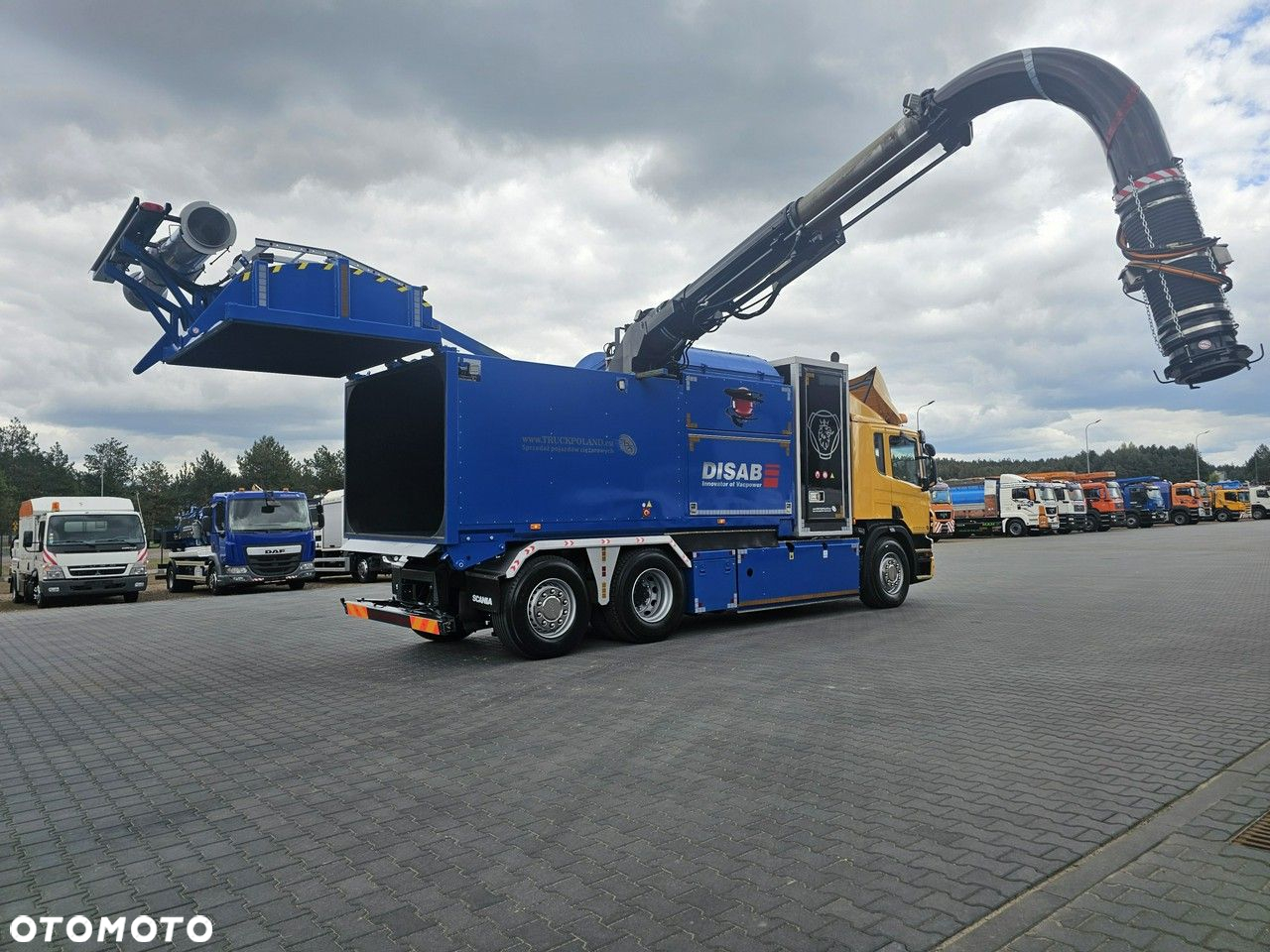 Scania DISAB ENVAC Saugbagger odkurzacz koparka ssąca substancje sypkie - 26