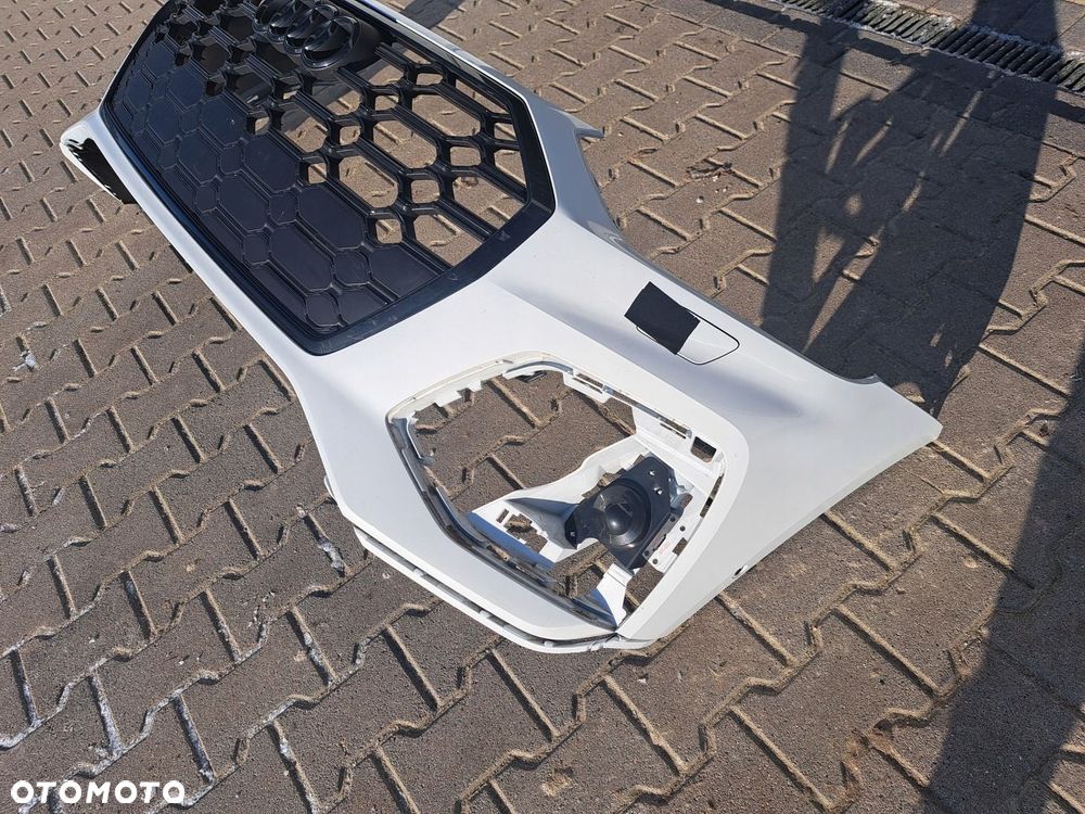 ZDERZAK PRZEDNI PRZÓD AUDI Q5 80A LIFT S-LINE PDC SPRYSK GRILL - 3