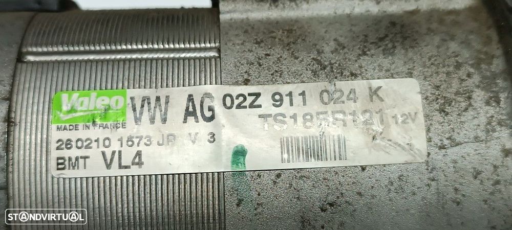 MOTOR DE ARRANQUE VOLKSWAGEN GOLF VI (5K1) ADVANCE - 2