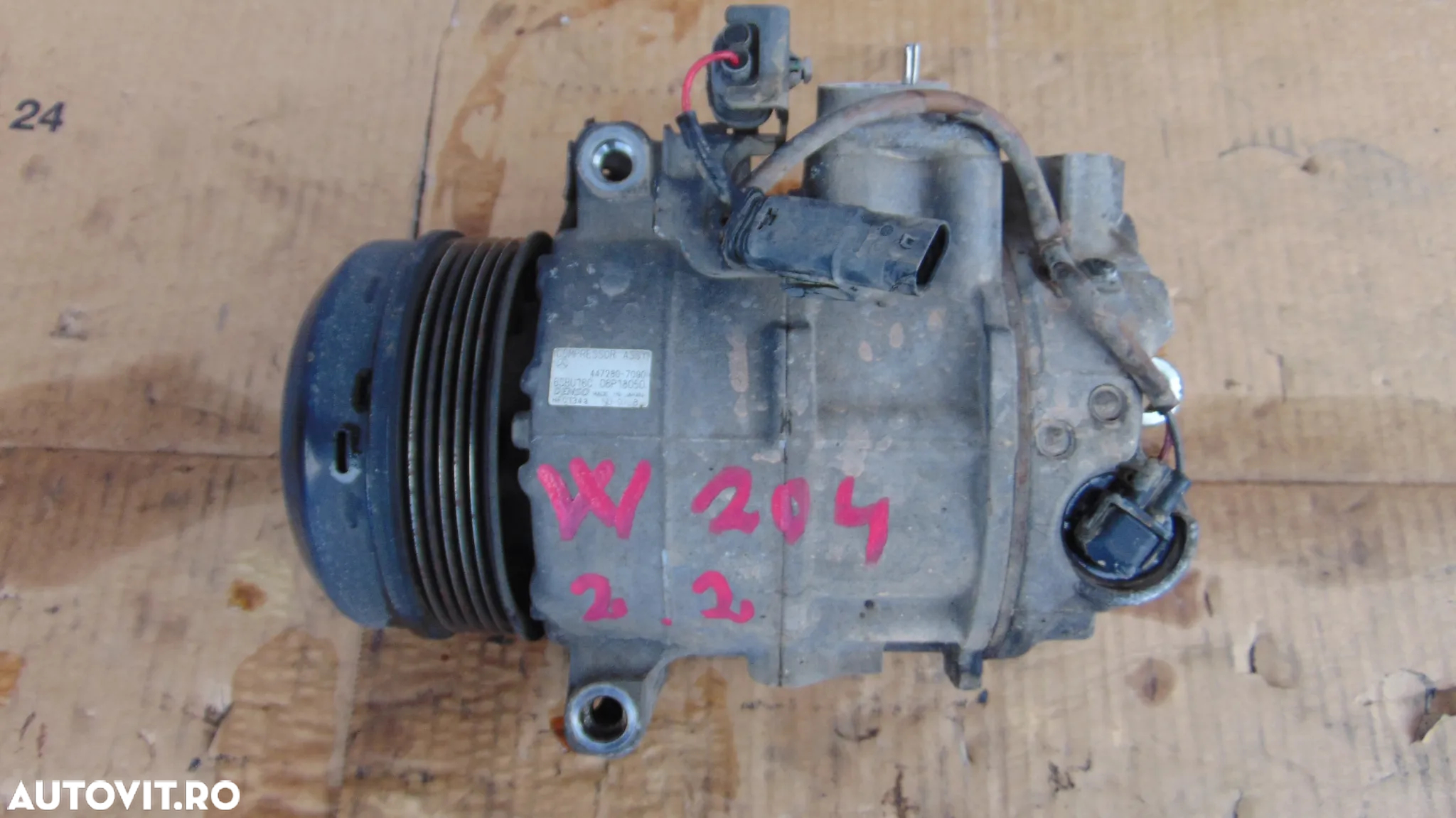 Compresor clima Mercedes C Class W204 E Class W212 GLK CLA 2.2 euro5 w176 w246 - 9