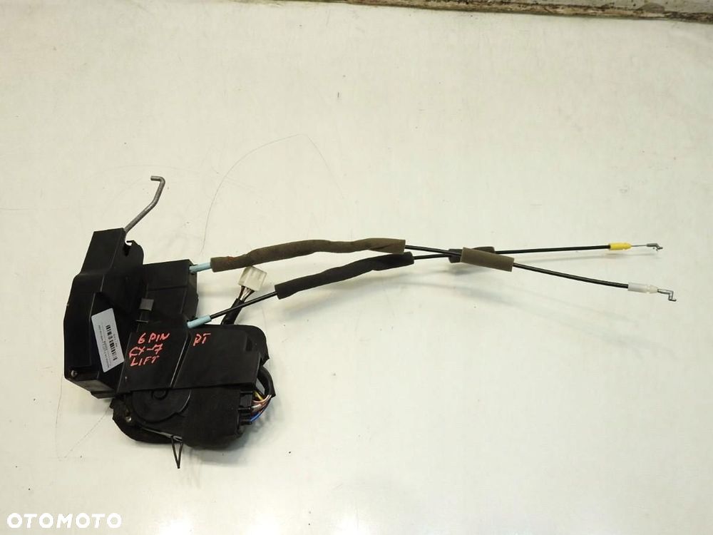 ZAMEK DRZWI PRAWY TYŁ 6PIN MAZDA CX-7 - 5