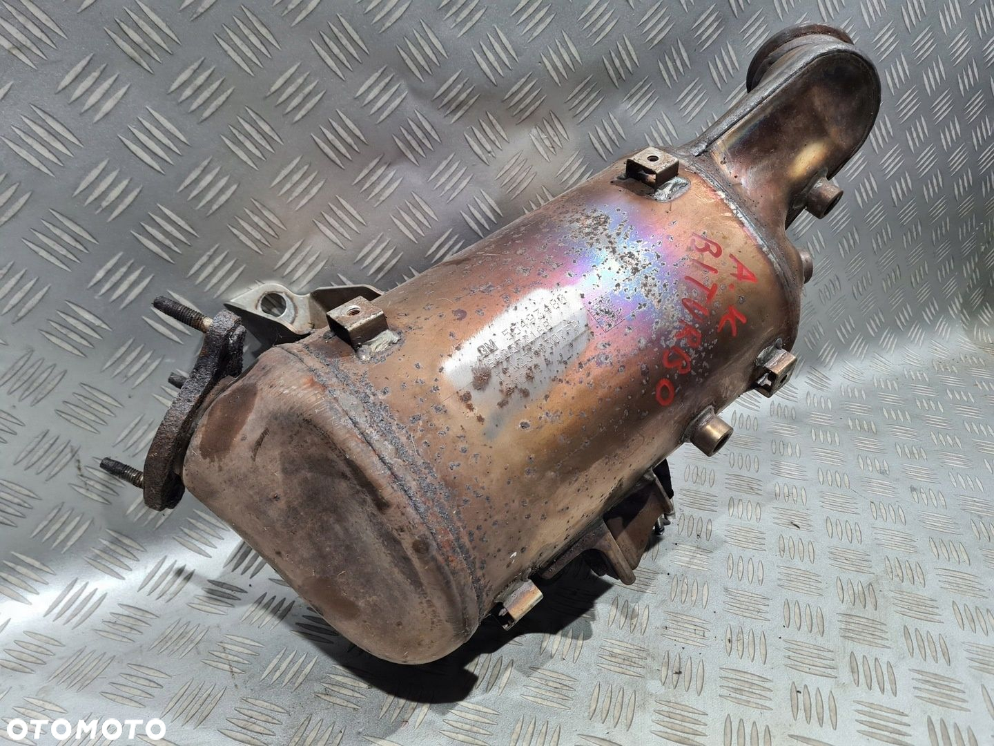 KATALIZATOR DPF OPEL ASTRA K 1.6 CDTI BITURBO - 2