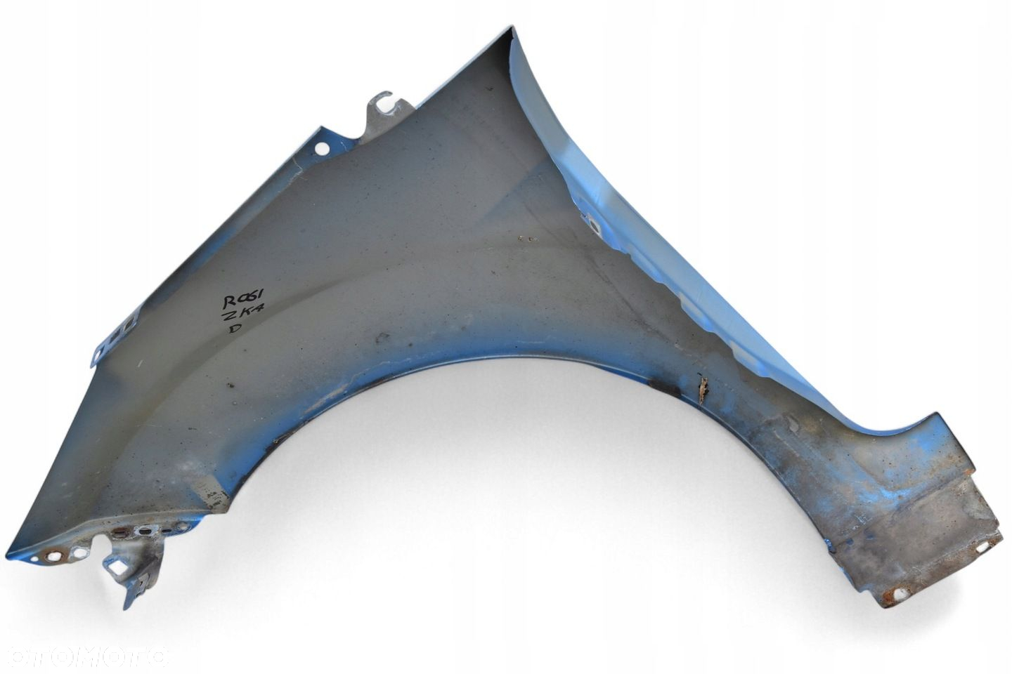 Błotnik Prawy Przód FORD FIESTA MK7 VI PRZEDLIFT Kolor 99 Vision Blau - 5