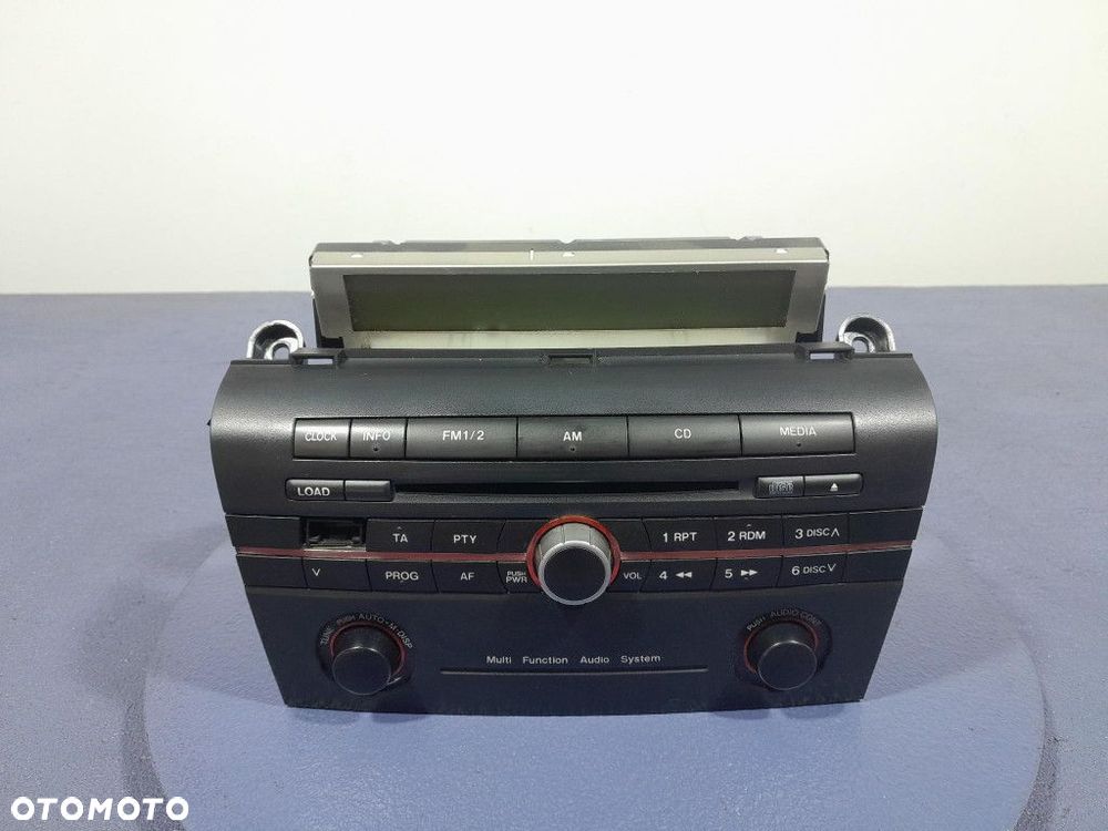 MAZDA 3 I BK LIFT 06- RADIO I NAWIGACJA BR2B66AR0 - 1
