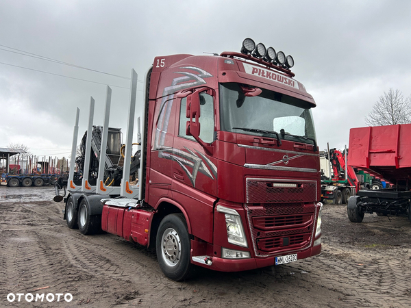 Volvo FH 500 6x4 2015 do drewna drzewa lasu hds