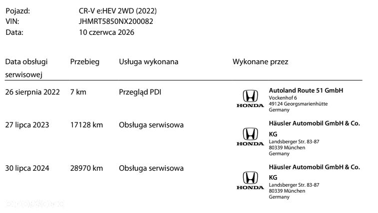 Honda CR-V 2.0 i-MMD Sport Line 2WD CVT - 30