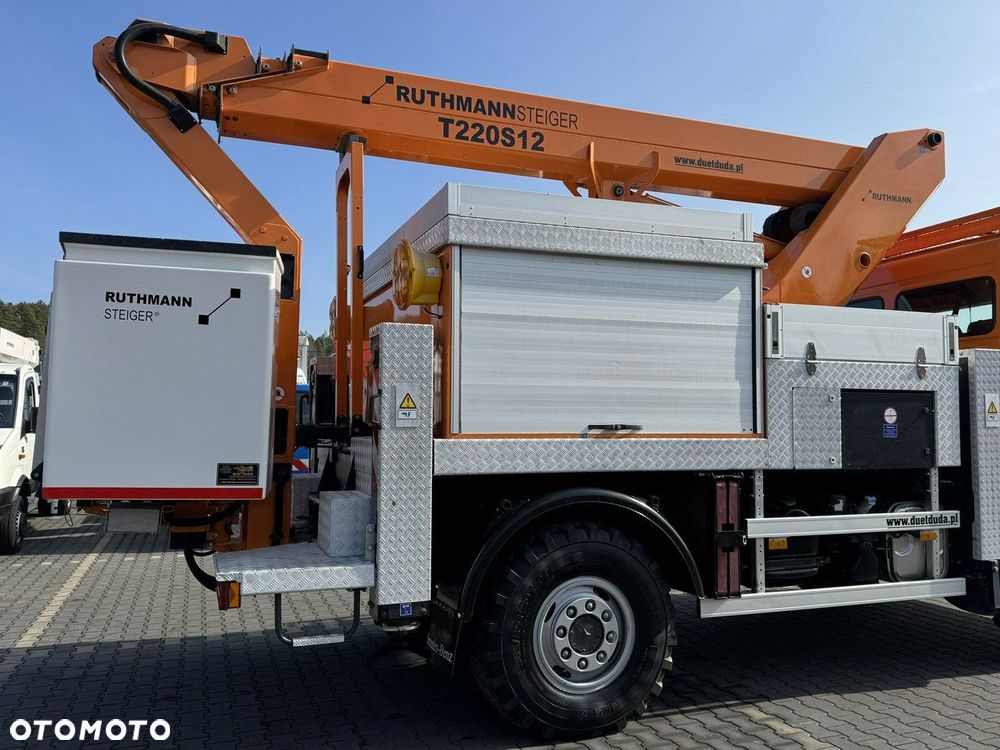 Mercedes-Benz Atego 1324 4x4 Zwyżka RUTHMANN STEIGER T220S12 Podnośnik Koszowy - 15