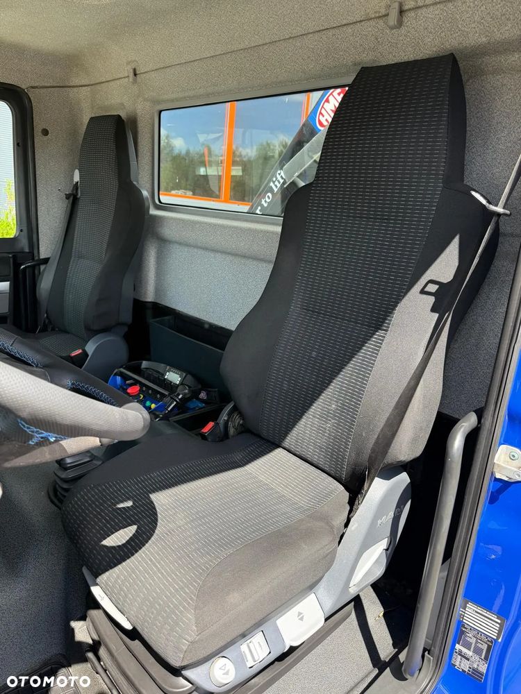 MAN TGM TGL TGS 18.250 E6 //skrzyniowy z HDS // 4x2 // żuraw HMF 1420 K2 HDS dzwig kran crane budowlanka - 33