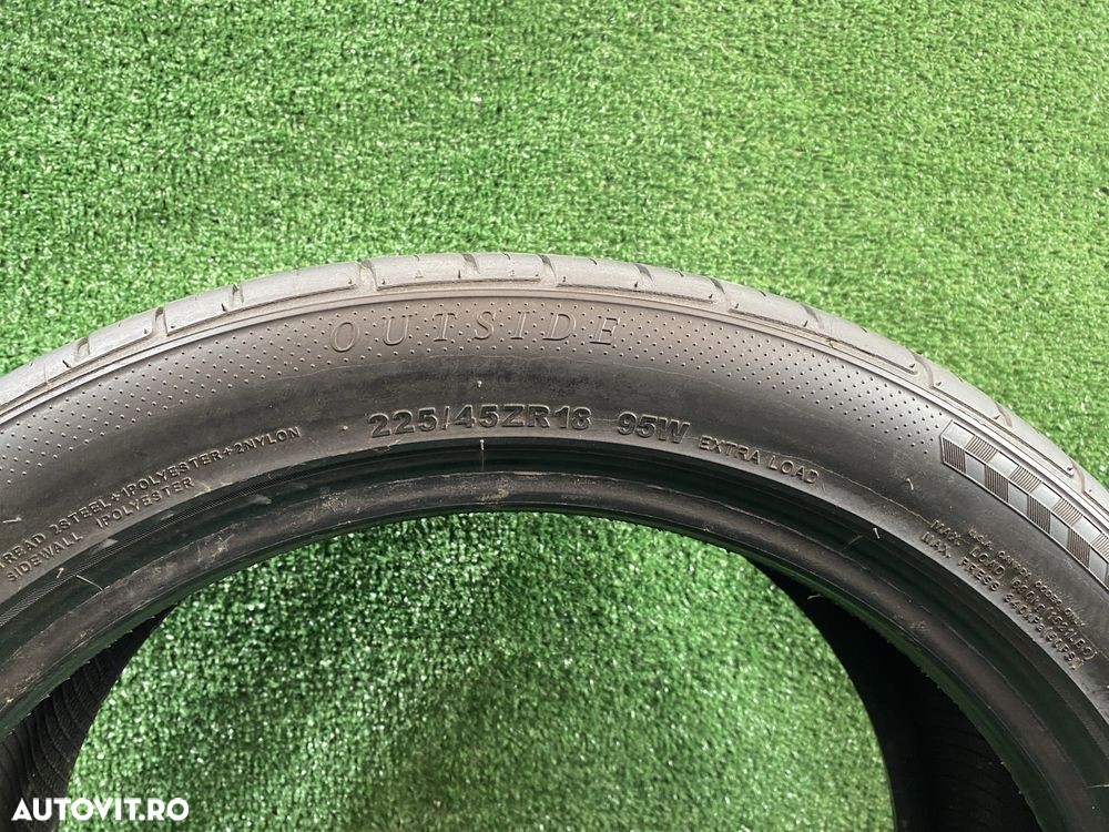 Set 2 anvelope vară Habilead Sport Max 225 45 18 98W 3,9mm Dot 1618 - 6