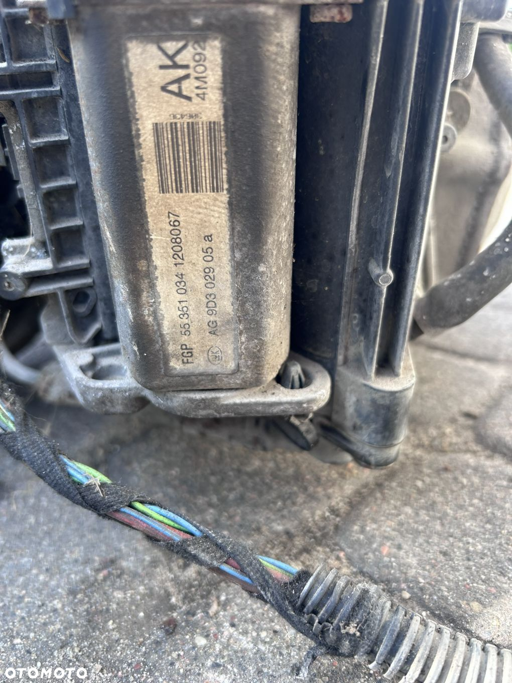Skrzynia biegów Easytronic Opel Astra, Zafira, Corsa, Meriva 55531034 1208067 - 4