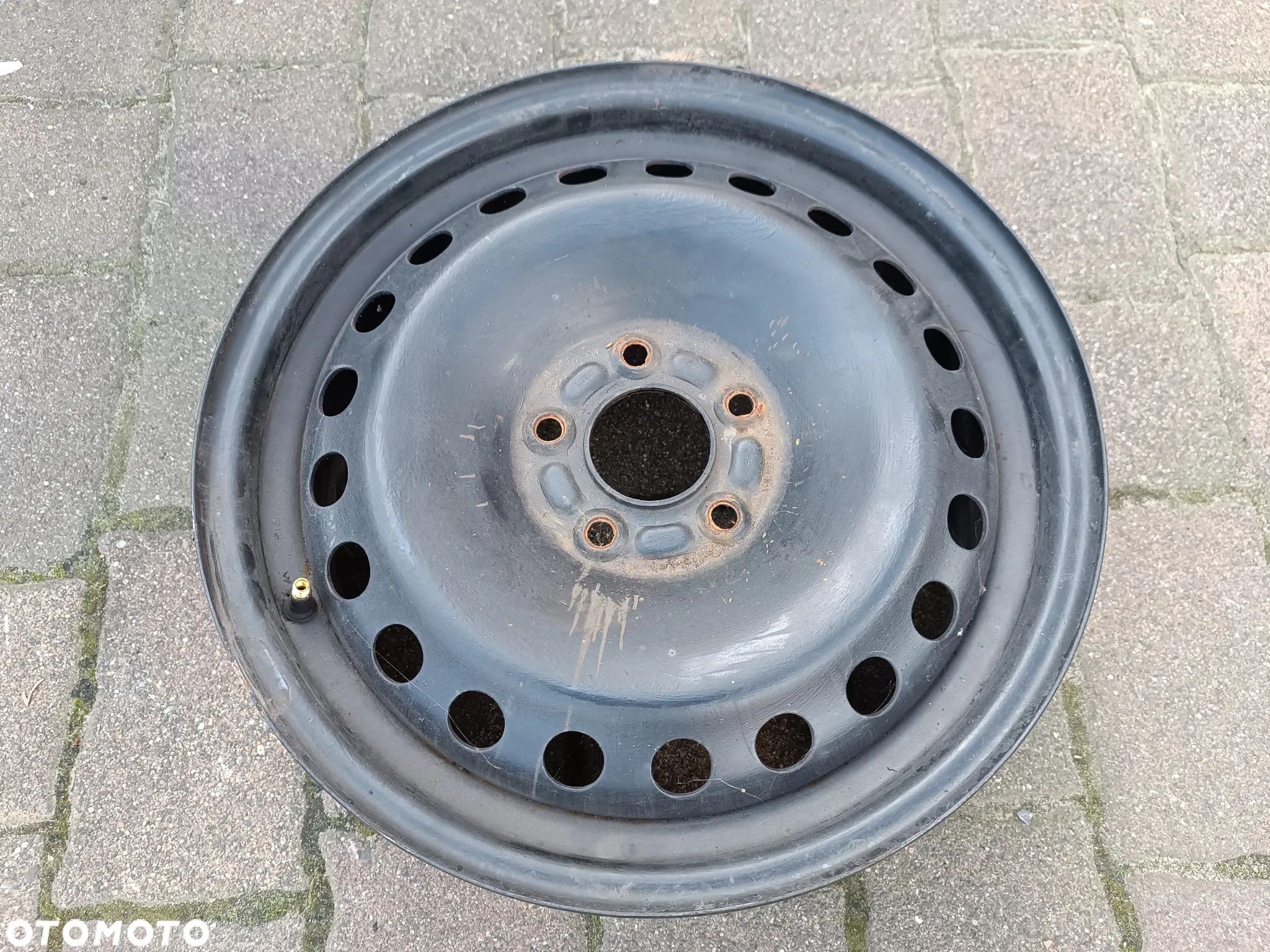 1 sztuka Felga Stalowa 5x108 FORD 16 cali 16" r16 mondeo mk3 mk4 focus mk2 c-max cmax smax inne... - 1