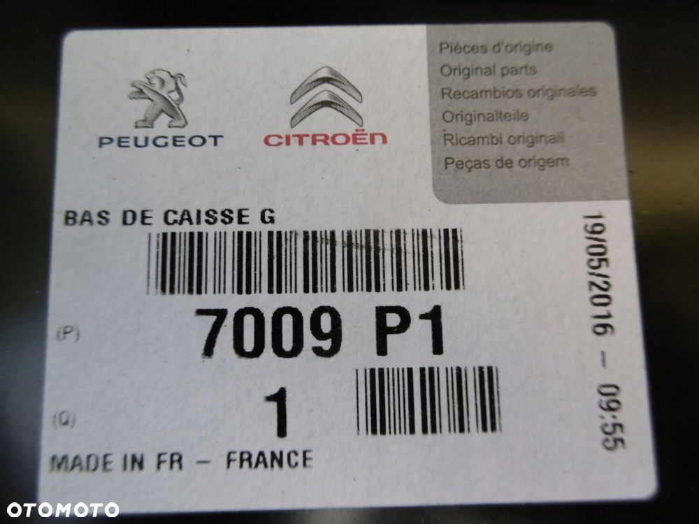 citroen berlingo iii - próg lewy nowy oryginał - 5