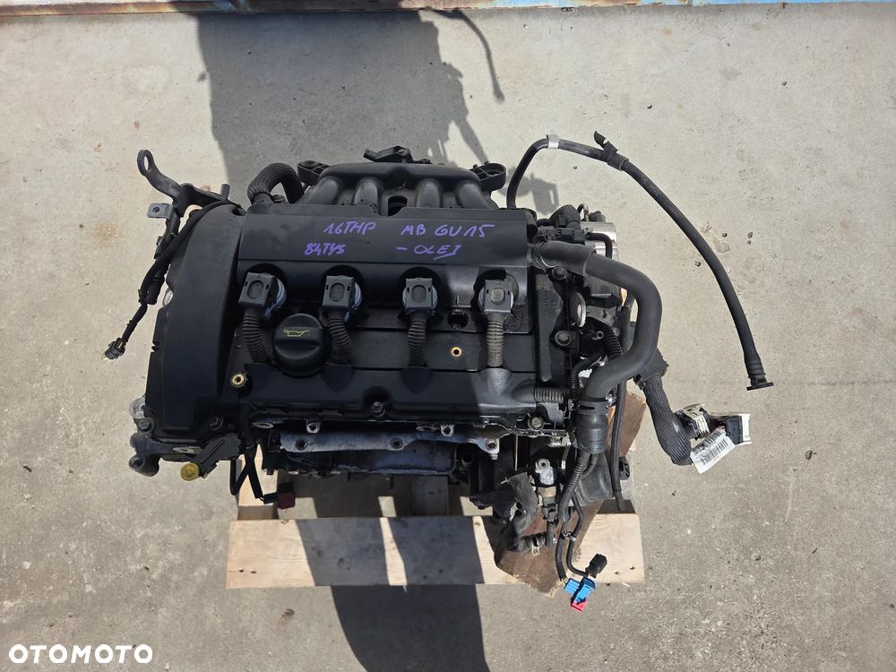 Silnik 1.6 THPI MB GU15 Citroen Peugeot **84 TYS*** - 1