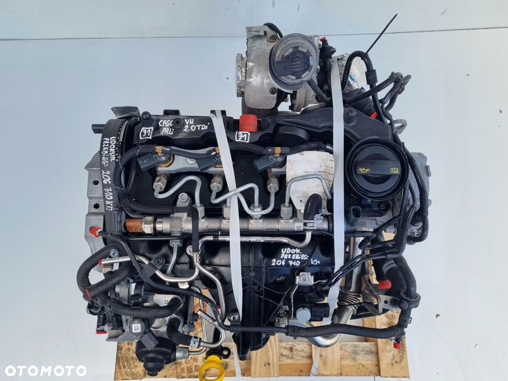 SILNIK KOMPLET VW Scirocco 2.0 TDI 177KM udokumentowane 206tyś CFG CFGC - 5