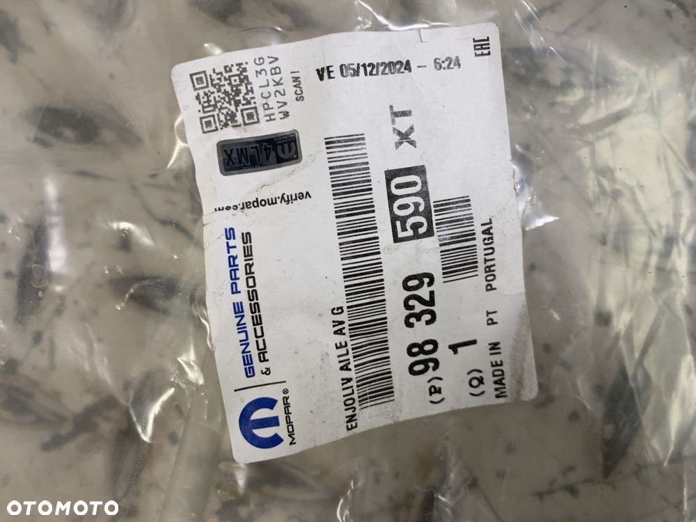 NOWA ORYGINALNA LISTWA BŁOTNIKA LEWA PRZEDNIA LEWY PRZÓD CITROEN C4 III 3 20-25 9832959080 - 7