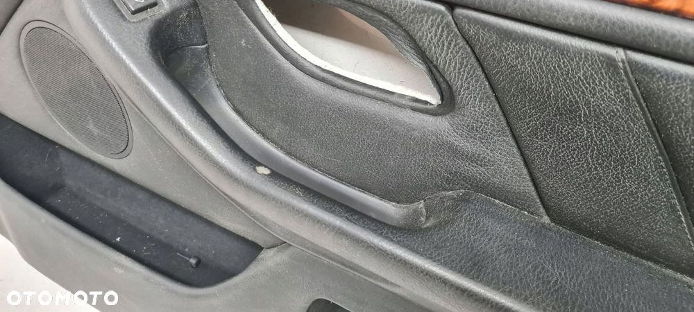 bmw 5 e39 tapicerka drzwi przednich prawa skóra - 3