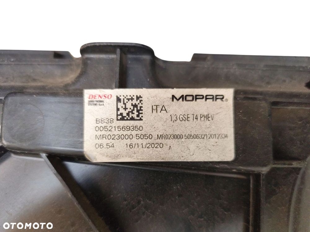 WENTYLATOR CHŁODNICY JEEP COMPASS II (2017-2020) 1.3 PHEV 240KM MR0230005050 - 3