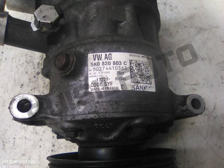 Compressor Ar Condicionado 5k082_0803c Seat Ibiza Iv (6j) [2007 - 4