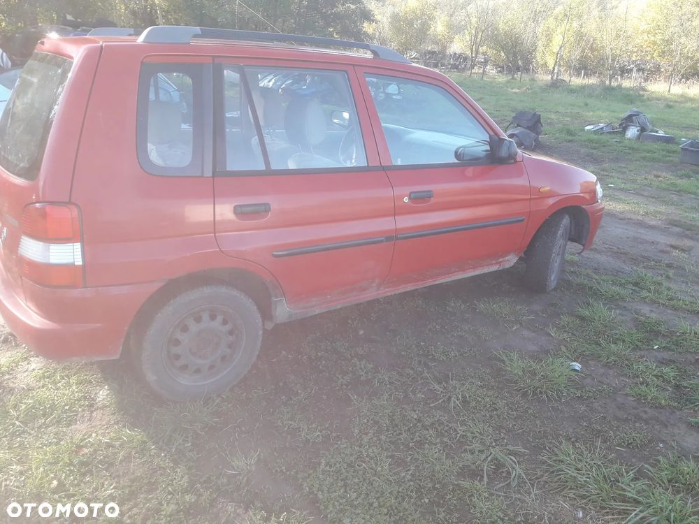 Mazda Demio 97-03 Drzwi prawe przednie tył błotnik w kolor SU  szyba zderzak lampaprzód - 7
