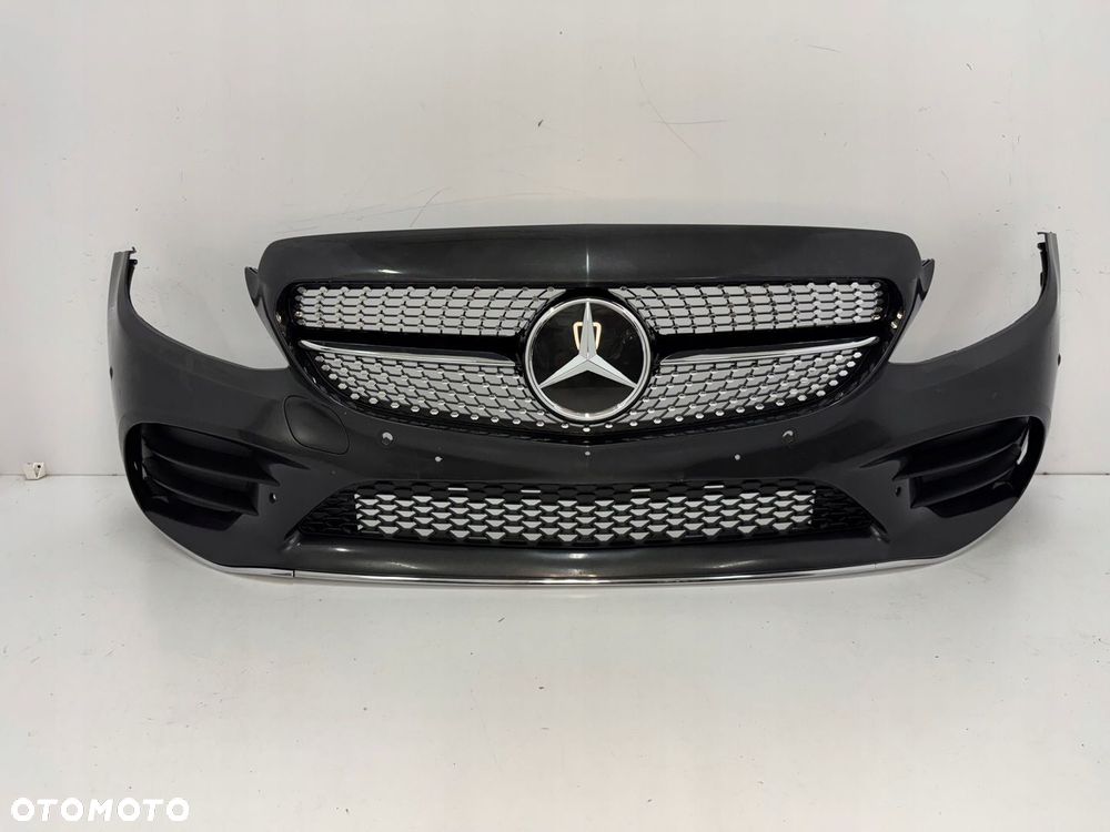 ZDERZAK PRZEDNI MERCEDES C KLASA W205 LIFT AMG - 1