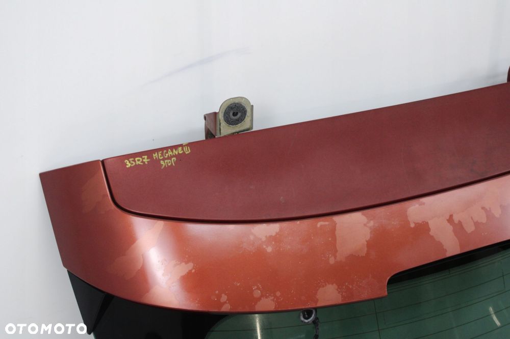 RENAULT MEGANE III COUPE 08R- KLAPA BAGAŻNIKA TYŁ TYLNA TENNJ - 2