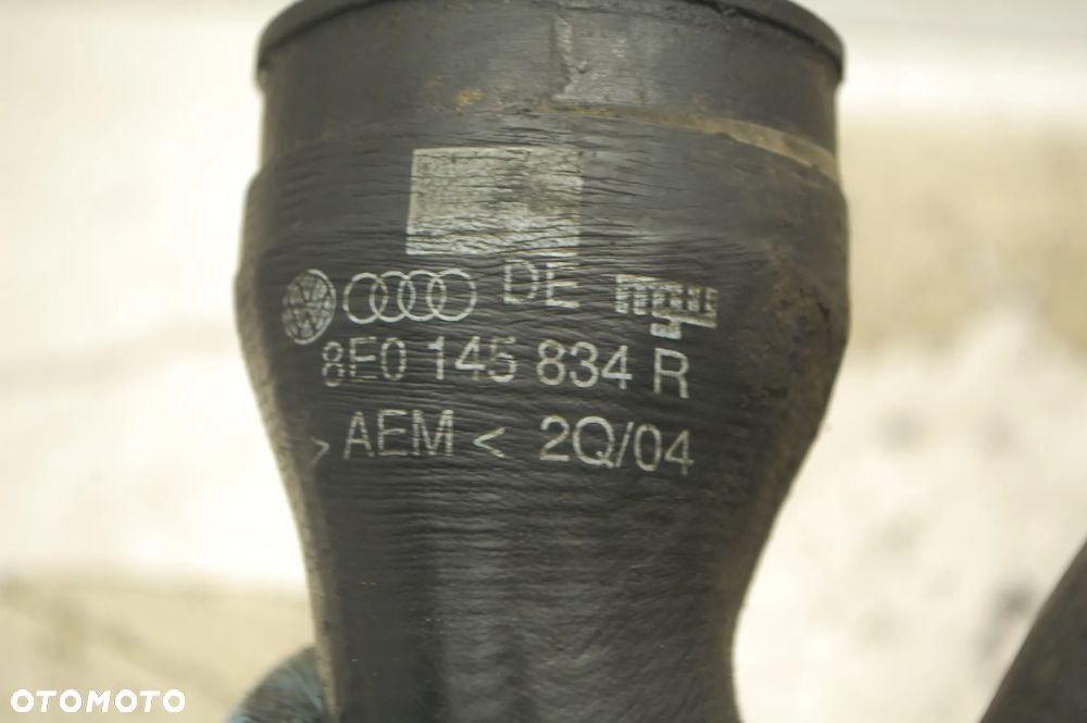 RURA PRZEWÓD INTERCOOLERA 8E0145834R AUDI A4 B6 B7 1.9 TDI - 3