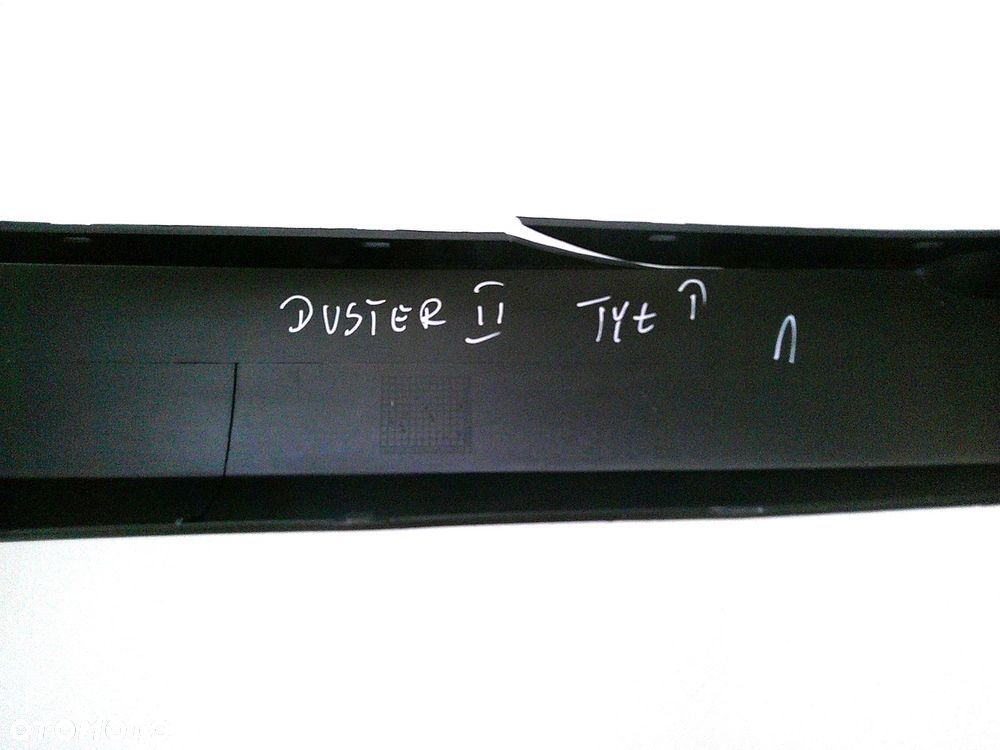 dacia duster ii spoiler dokładka listwa zderzaka tył tylna nowa z uszk - 2