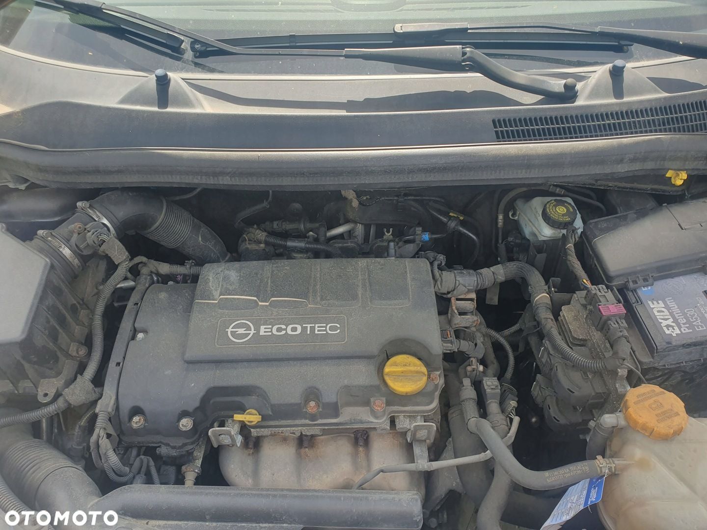 SILNIK KOMPLETNY OPEL A14XER 1.4 97 TYS KM PRZEBIEGU - 1