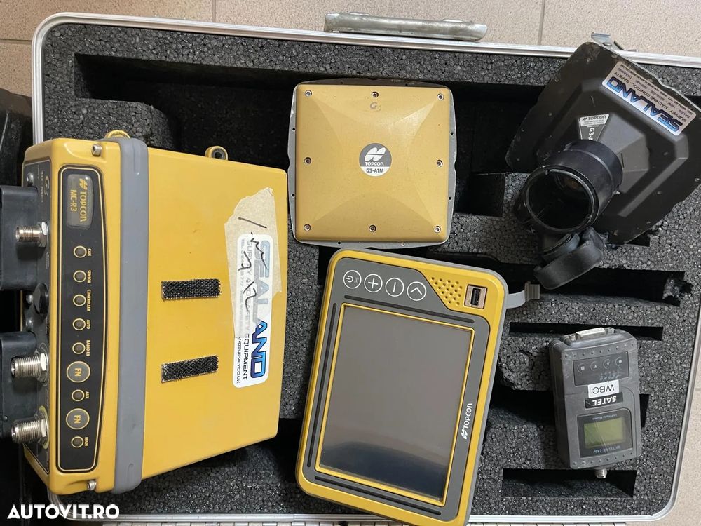 Sistem GPS 3D Topcon MC-R3 complet pentru Buldozer, excavator, Grader - 2