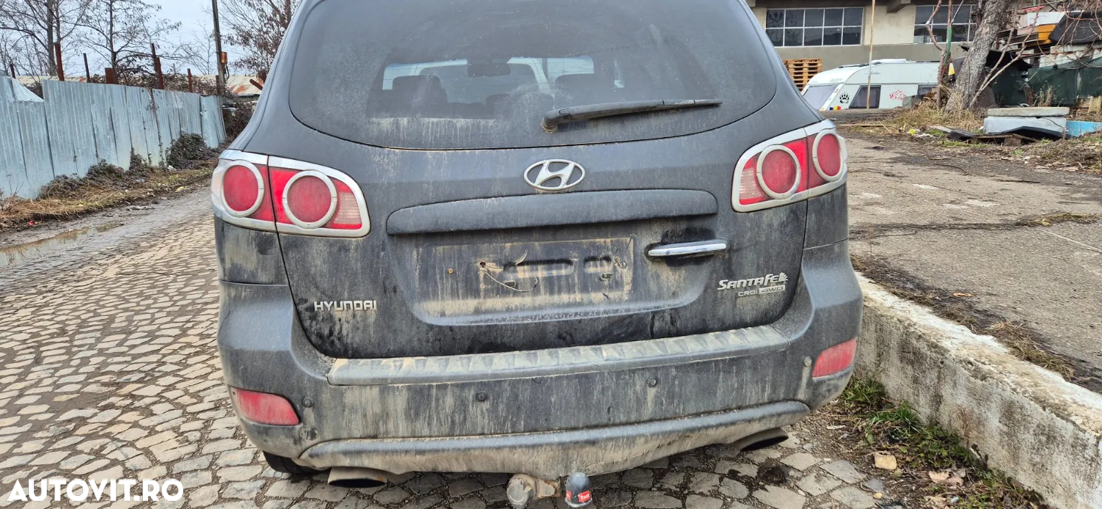 Haion cu geam luneta spate portbagaj Hyundai Santa Fe 2 2006-2010 - 2