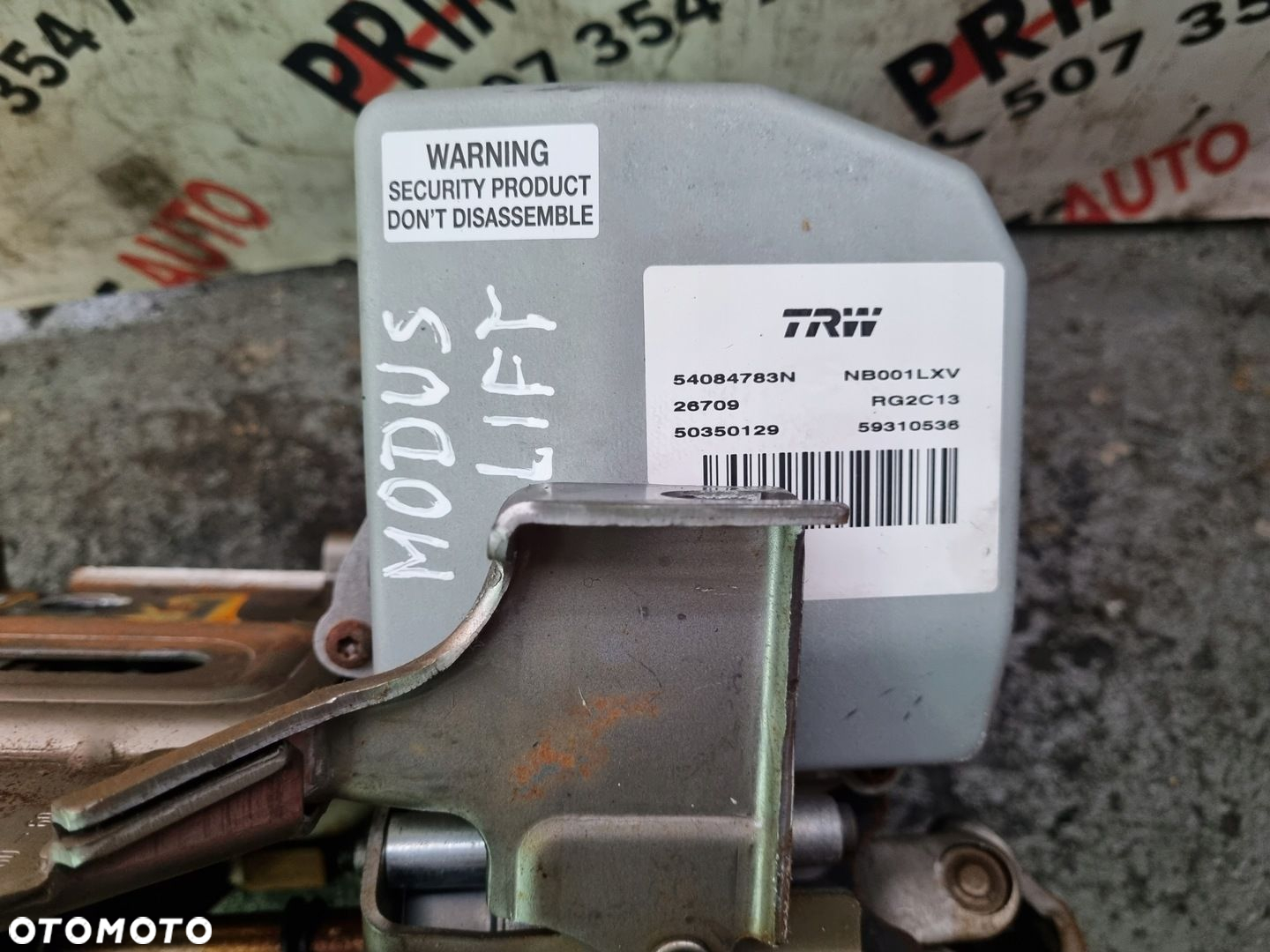 RENAULT MODUS LIFT 08-12 r. 1,5 DCI wspomaganie elektryczne 54084783N * - 2