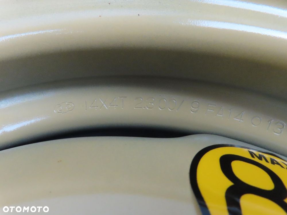 Koło dojazdowe 14'' Toyota 4x100 - 7