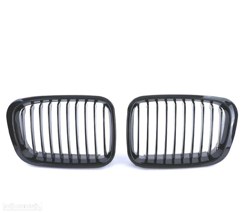 GRELHAS BMW E46 4P 98-01 PRETO BRILHANTE - 3