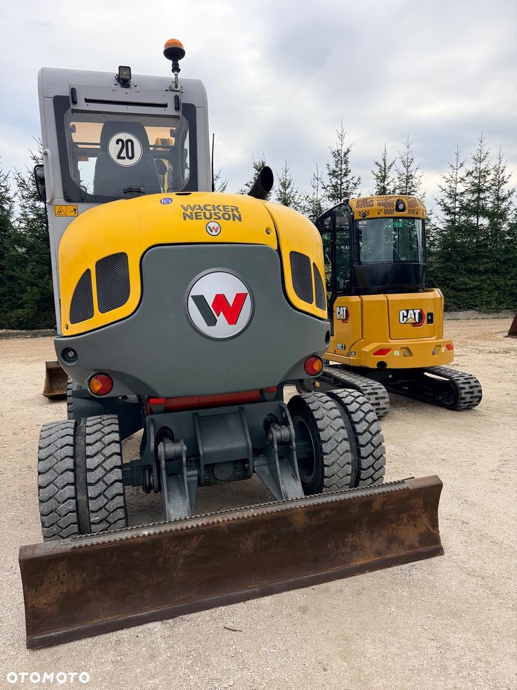 Wacker Neuson Koparka Kołowa 6 TON Wacker NEUSON 6503 -2 Pług Ramię Long 3 Łamane POWERTILT Lenhoff Klimatyzacja łyżki przedsiębierne MS03 6503 ew65 wiertnica łuparka widły grabie - 15
