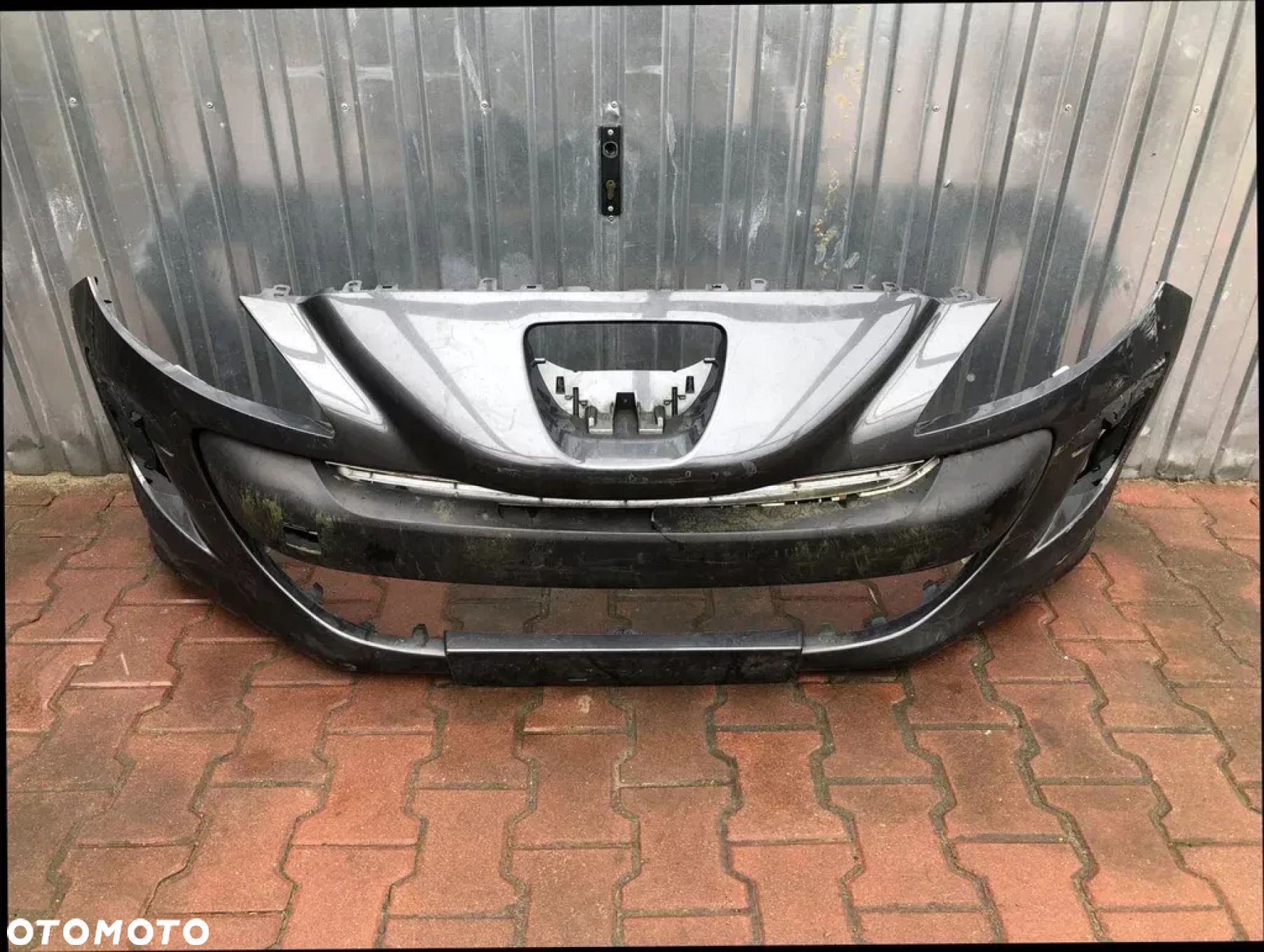 PEUGEOT 308 07-11 ZDERZak przód przedni kratka - 1